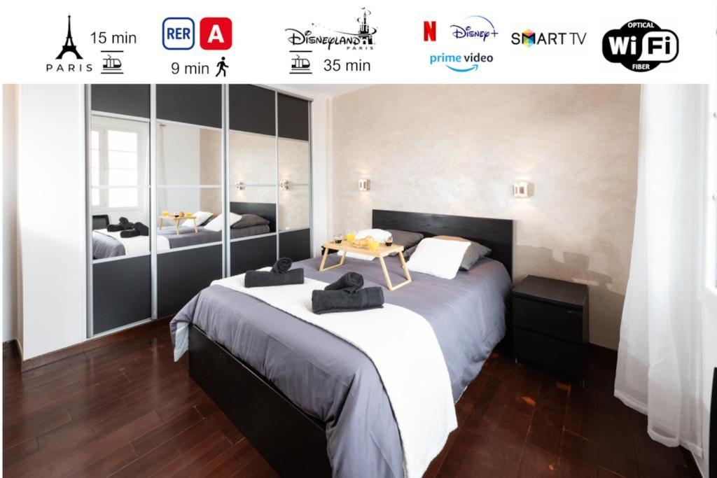Cosy Paris - Disneyland - Rer A Apartamento Fontenay-sous-Bois Exterior foto